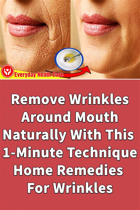 remove wrinkles around mouth permanently